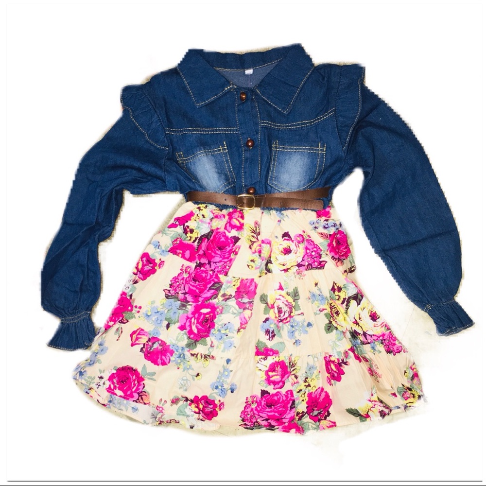 •LAST 1!•What in Carnation?! Country Floral Dress• - Picture 3 of 8